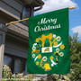 GMU Patriots Happy Holidays Banner Flag