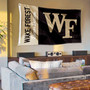 Wake Forest Demon Deacons Panel Flag