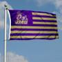 James Madison Dukes Stripes Flag