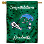 Tulane Green Wave Congratulations Graduate Flag