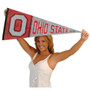 Ohio State Buckeyes Throwback Retro Vintage Pennant Flag