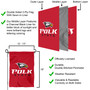 Polk State College Eagles Double Sided Garden Flag