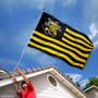 Wichita State Shockers Stripes Flag