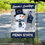 PSU Nittany Lions Holiday Winter Snowman Greetings Garden Flag