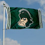 Michigan State Spartans Throwback Vault Logo Flag