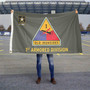 US Army 1st Armored Division Flag