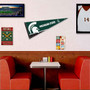 Michigan State Spartans Banner Pennant with Tack Wall Pads