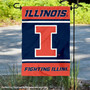 Illinois Fighting Illini Garden Flag