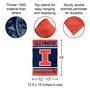 Illinois Fighting Illini Garden Flag