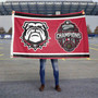 Georgia Bulldogs 2022 Football National Champions Flag