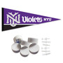 New York Violets Banner Pennant with Tack Wall Pads