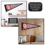 Oklahoma Sooners Throwback Retro Vintage Pennant Flag