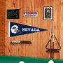 Nevada Wolfpack Helmet Pennant