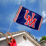 Ole Miss Throwback Vault Logo Flag