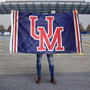 Ole Miss Throwback Vault Logo Flag