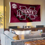 Mississippi State University SEC Logo Flag