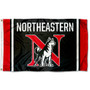Northeastern University New N Logo Flag