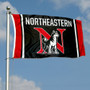 Northeastern University New N Logo Flag