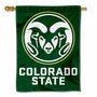 Colorado State Rams Logo Double Sided House Flag