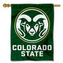 Colorado State Rams Logo Double Sided House Flag