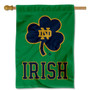 Notre Dame Fighting Irish Shamrock House Flag