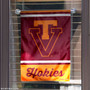 VA Tech Hokies College Vault Logo Garden Flag