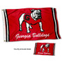 Georgia Bulldogs Throwback Double Sided Flag