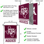 Texas A&M Garden Flag