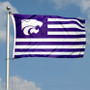 Kansas State Wildcats Striped Flag