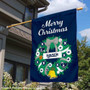 Xavier University Happy Holidays Banner Flag