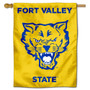 Fort Valley State Wildcats Logo Double Sided House Flag