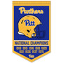 Pittsburgh Panthers Football National Champions Banner