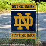 Notre Dame Fighting Irish ND Logo Garden Flag