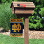 Notre Dame Fighting Irish ND Logo Garden Flag