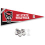 North Carolina State University Banner Pennant with Tack Wall Pads