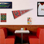 Cincinnati Bearcats Throwback Retro Vintage Pennant Flag