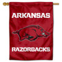 Arkansas Razorbacks Double Sided House Flag