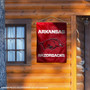 Arkansas Razorbacks Double Sided House Flag