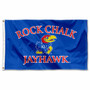 Kansas Rock Chalk Flag
