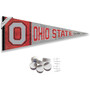 Ohio State Buckeyes Banner Pennant with Wall Tack Pads