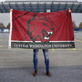 Central Washington Wildcats 3x5 Flag