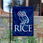 Rice Owls Crest Owl Garden Flag