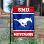 Southern Methodist Mustangs Garden Flag