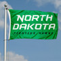 North Dakota Fighting Hawks New Wordmark Flag