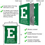 Eastern Michigan University Garden Flag