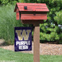 University of Washington Purple Reign Garden Flag