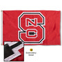 North Carolina State Wolfpack Nylon Embroidered Flag