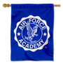 Air Force Falcons Academy Logo Double Sided House Flag