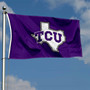 Texas Christian Horned Frogs TX State Flag