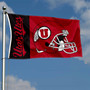 Utah Utes Football Flag